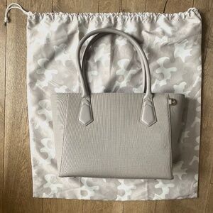 DAGNE DOVER taupe  signature work tote